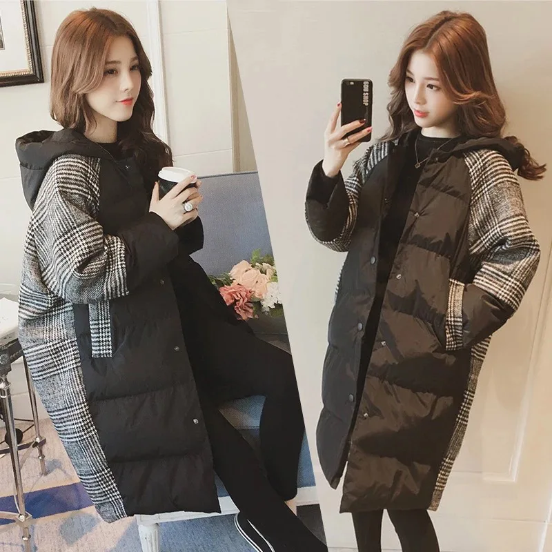 2019 Women's Winter Jacket Increase Thickening Long Coat Women Hooded Cotton Coat Plus Size 4XL Outerwear
2019 Women's Winter Jacket Increase Thickening Long Coat Women Hooded Cotton Coat Plus Size 4XL Outerwear