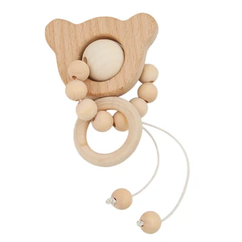 Newborn Nursing Bracelets Baby Teether Crochet Chew Beads Wooden Rattles Mobiles Toys Classic Educational Baby Toys Gift
Newborn Nursing Bracelets Baby Teether Crochet Chew Beads Wooden Rattles Mobiles Toys Classic Educational Baby Toys Gift