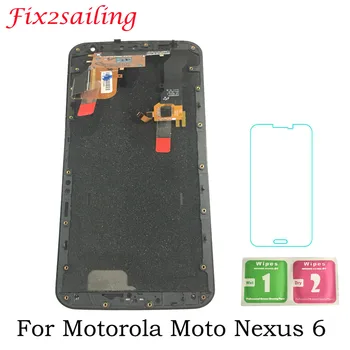 LCD For Moto Google Nexus 6 XT1100 XT1103 LCD Display Touch Screen Digitizer Assembly For motorola Nexus 6 LCD Screen With Frame
LCD For Moto Google Nexus 6 XT1100 XT1103 LCD Display Touch Screen Digitizer Assembly For motorola Nexus 6 LCD Screen With Frame