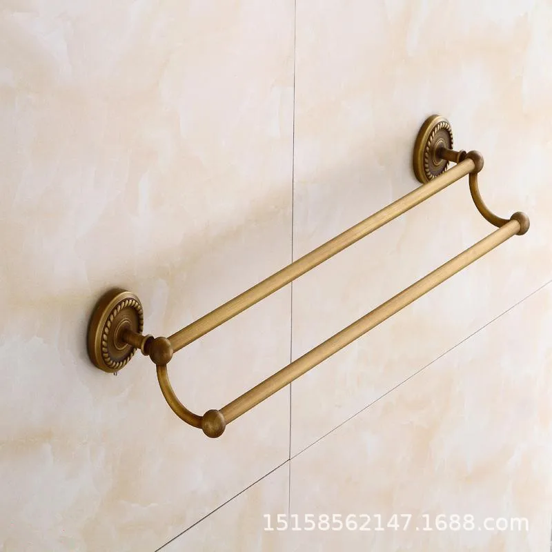 European copper antique towel rack towel bar antique bathroom hardware pendant copper bathroom pendant antique double pole
European copper antique towel rack towel bar antique bathroom hardware pendant copper bathroom pendant antique double pole