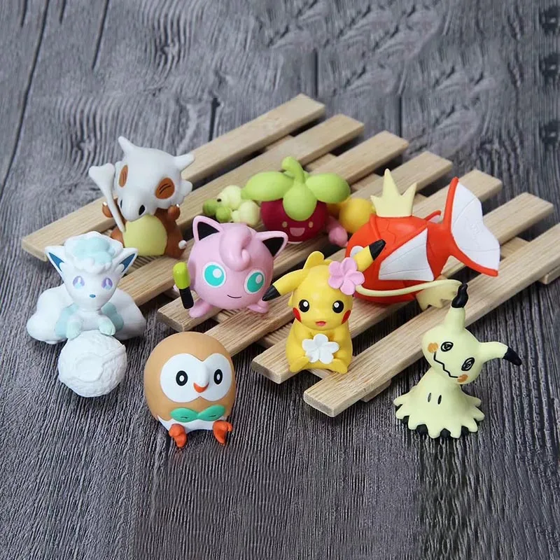 5CM 8Pcs/Set Magikarp Rowlet Karakara Action Figure Model Toys Cute pokemones action Figure Toys Cake Decoration for Children
5CM 8Pcs/Set Magikarp Rowlet Karakara Action Figure Model Toys Cute pokemones action Figure Toys Cake Decoration for Children