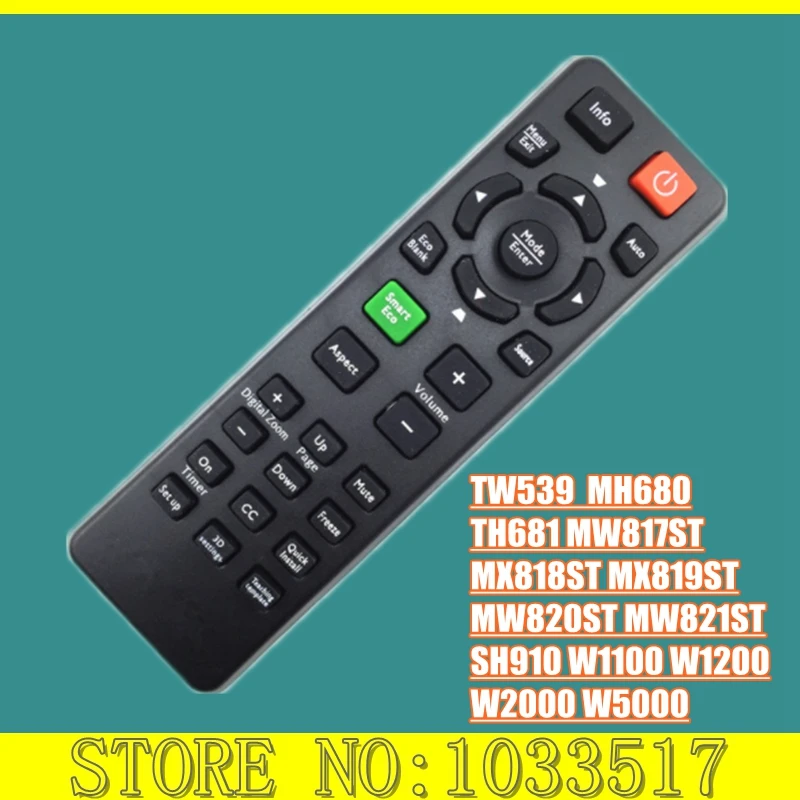 New projector remote controller for benq MW820ST MW821ST SH910 W1100 W1200 W2000 W5000 projectors
New projector remote controller for benq MW820ST MW821ST SH910 W1100 W1200 W2000 W5000 projectors