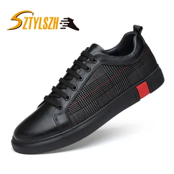 New 2019 Men Casual Shoes Leather Summer Breathable Luxury Brand Flat Shoes for Men Drop free fast Shipping Casual Shoes Autumn
New 2019 Men Casual Shoes Leather Summer Breathable Luxury Brand Flat Shoes for Men Drop free fast Shipping Casual Shoes Autumn