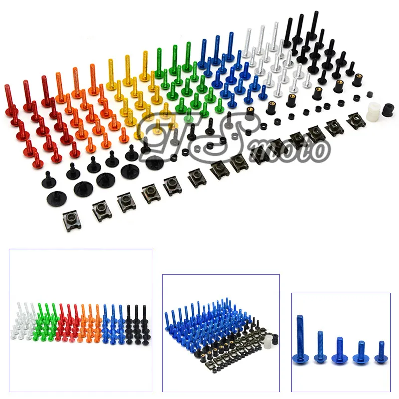 CNC Sportbike Fairing Bolt Kit Body Fastener Clips Screws Fit moto for Kawasaki ZX7R ZX1100 ZX-11 ZZR1200 ZRX1100 ZRX1200 ZG1000
CNC Sportbike Fairing Bolt Kit Body Fastener Clips Screws Fit moto for Kawasaki ZX7R ZX1100 ZX-11 ZZR1200 ZRX1100 ZRX1200 ZG1000