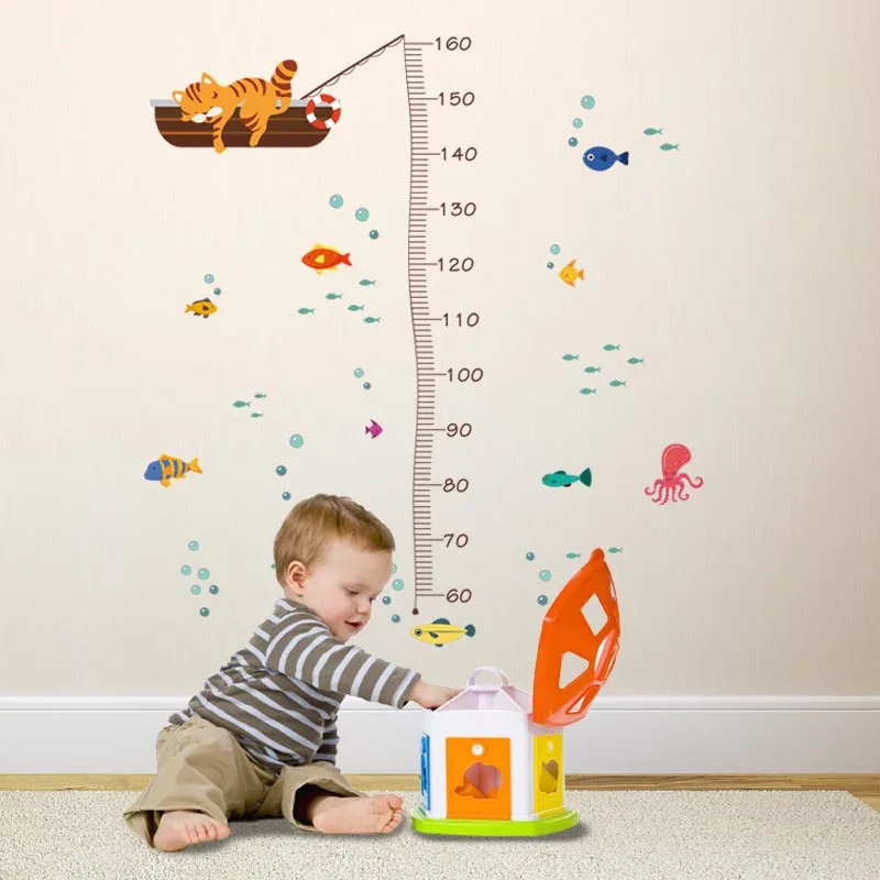 New Height Measure Wall Sticker Cartoon Home Decoration Growth Chart Decals for Kids Room Nursery NE
New Height Measure Wall Sticker Cartoon Home Decoration Growth Chart Decals for Kids Room Nursery NE