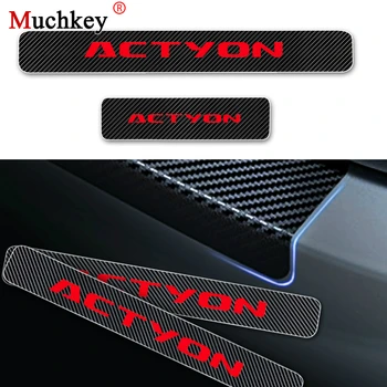 For Ssangyong ACTYON 4D Carbon Fiber Vinyl Sticker Car Door Sill Protector Scuff Plate Guard Welcome Pedal Car Accessories 4Pcs
For Ssangyong ACTYON 4D Carbon Fiber Vinyl Sticker Car Door Sill Protector Scuff Plate Guard Welcome Pedal Car Accessories 4Pcs
