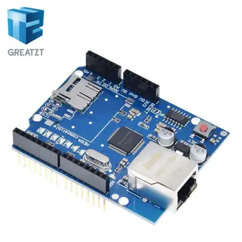 GREATZT UNO Shield Ethernet Shield W5100 R3 UNO Mega 2560 1280 328 UNR R3 only W5100 Development board For Arduino
GREATZT UNO Shield Ethernet Shield W5100 R3 UNO Mega 2560 1280 328 UNR R3 only W5100 Development board For Arduino
