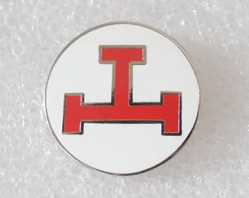 Small Wholesale 10pcs York Rite Triple Tau White Circle Masonic Freemason Epola Lapel Pin with butterfly clutch
Small Wholesale 10pcs York Rite Triple Tau White Circle Masonic Freemason Epola Lapel Pin with butterfly clutch