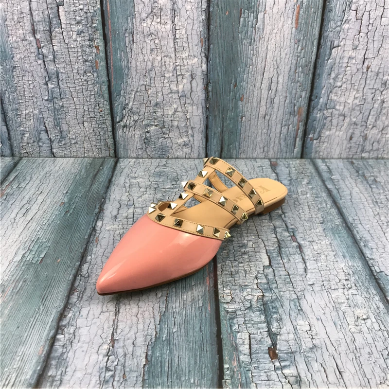 Kmeioo US Size 5-15 2019 New Fashion Mules Women,Rivet Mule Shoes Pointed Toe Studded Strappy Flat Sandals Slip On Loafer shoes
Kmeioo US Size 5-15 2019 New Fashion Mules Women,Rivet Mule Shoes Pointed Toe Studded Strappy Flat Sandals Slip On Loafer shoes
