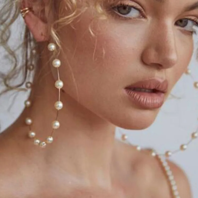 JOUVAL Women Summer Wedding Big Earrings Simulated Pearl Alloy Round Elegant Dangle Drop Earring Sandy Beach All Match Jewelry
JOUVAL Women Summer Wedding Big Earrings Simulated Pearl Alloy Round Elegant Dangle Drop Earring Sandy Beach All Match Jewelry