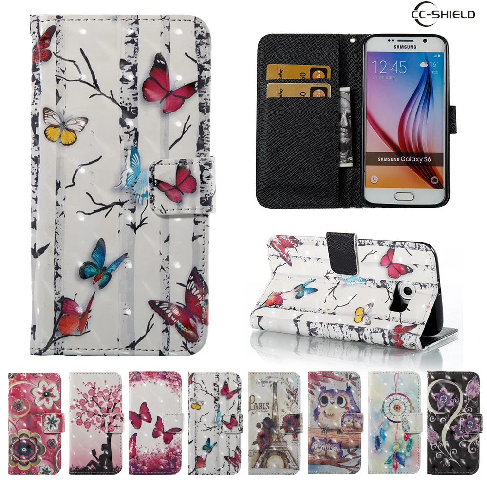 Flip case for Samsung Galaxy S6 S 6 G920 G920F G920FD G920W8 G920i SM-G920F SM-G920i SM-G920FD SM-G920W8 3D Phone leather Case
Flip case for Samsung Galaxy S6 S 6 G920 G920F G920FD G920W8 G920i SM-G920F SM-G920i SM-G920FD SM-G920W8 3D Phone leather Case