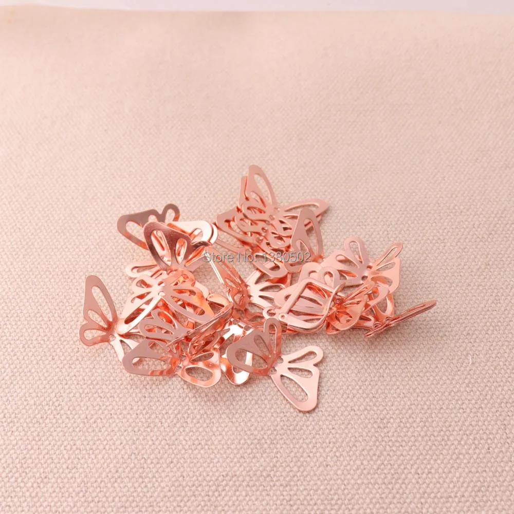 50 Pcs/lot rose gold and gold color butterfly shape Sewing tool for Garment decoration accessories DIY Craft
50 Pcs/lot rose gold and gold color butterfly shape Sewing tool for Garment decoration accessories DIY Craft