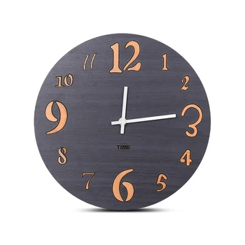 European Style Silent Vintage Wooden Round Wall Clocks Creative Antique Silent Hanging Wood Watch Living Room Home Decor 12 Inch
European Style Silent Vintage Wooden Round Wall Clocks Creative Antique Silent Hanging Wood Watch Living Room Home Decor 12 Inch