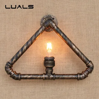 Loft Water Pipe Lamp Personality Triangle Retro Wall Light Restaurant Bar Edison Lights Creative studio Deco Indoor Lighting
Loft Water Pipe Lamp Personality Triangle Retro Wall Light Restaurant Bar Edison Lights Creative studio Deco Indoor Lighting