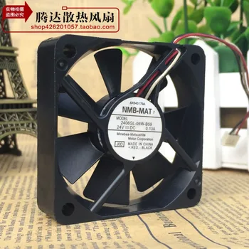 Original NMB 2406GL-05W-B59 24V 0.13A 6CM 6015 60 * 60 * 15mm 3-wire inverter cooling fan
Original NMB 2406GL-05W-B59 24V 0.13A 6CM 6015 60 * 60 * 15mm 3-wire inverter cooling fan