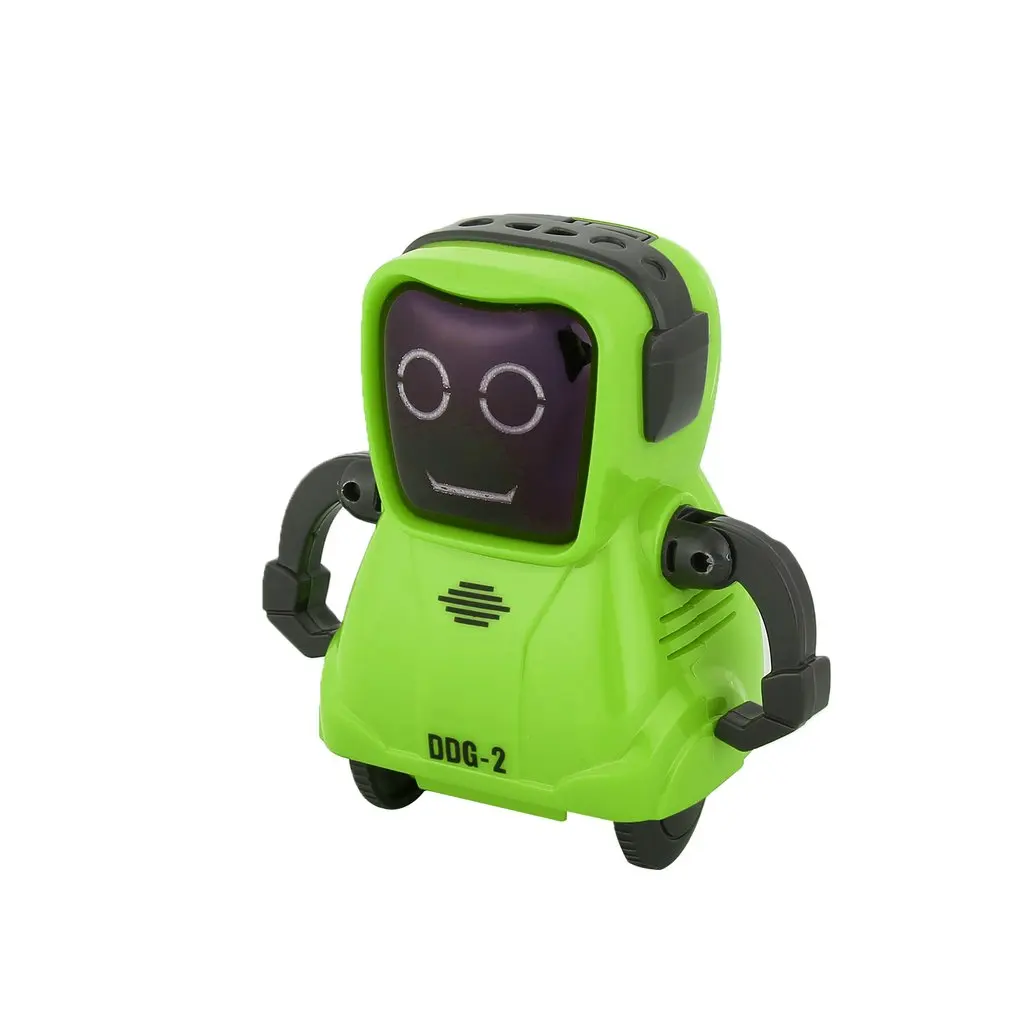 DDG-2/3 Intelligent Smart Mini Pocket Voice Recording RC Robot Recorder Freely Wheeling 360 Rotation Arm Toys for Kids Fun Gift
DDG-2/3 Intelligent Smart Mini Pocket Voice Recording RC Robot Recorder Freely Wheeling 360 Rotation Arm Toys for Kids Fun Gift