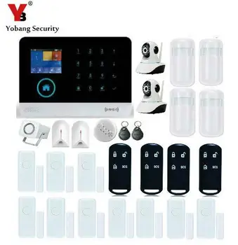 Yobang Security-IOS Android APP Control RFID Tags Intelligent Security Network Camera Glass Break Sensor WIFI GSM Alarm System
Yobang Security-IOS Android APP Control RFID Tags Intelligent Security Network Camera Glass Break Sensor WIFI GSM Alarm System