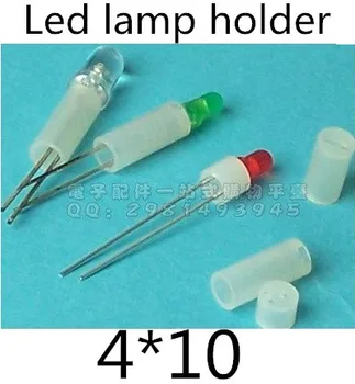 1000pcs/lot Diameter 3mm LED Plastic Spacer Holder Case Socket Clips Base For Diodes Outer Diameter 4mm*10mm (Length)
1000pcs/lot Diameter 3mm LED Plastic Spacer Holder Case Socket Clips Base For Diodes Outer Diameter 4mm*10mm (Length)