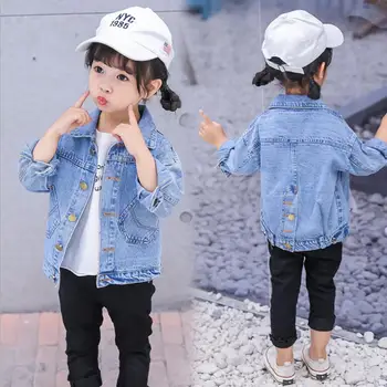 Girls bbay denim jackets 2019 spring autumn casual style pockets long sleeve coats for children clothes toddler back Split tops
Girls bbay denim jackets 2019 spring autumn casual style pockets long sleeve coats for children clothes toddler back Split tops