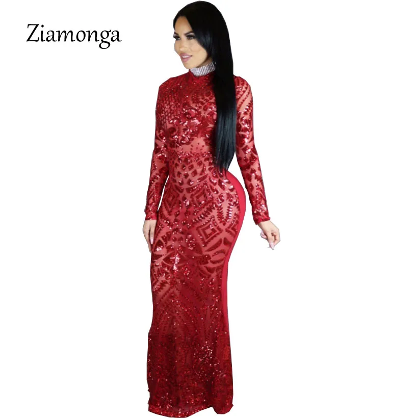 Ziamonga 2018 Sexy Turtleneck Long Sleeve Sequined Party Dresses Floor Length Full Sleeved Bodycon Black Maxi Dress Evening Gown
Ziamonga 2018 Sexy Turtleneck Long Sleeve Sequined Party Dresses Floor Length Full Sleeved Bodycon Black Maxi Dress Evening Gown