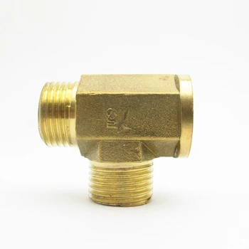 1/2" BSP Female x Male x Male Thread Tee Type 3 Way Brass Pipe Fitting Adapter Coupler Connector For Water Fuel Gas
1/2" BSP Female x Male x Male Thread Tee Type 3 Way Brass Pipe Fitting Adapter Coupler Connector For Water Fuel Gas