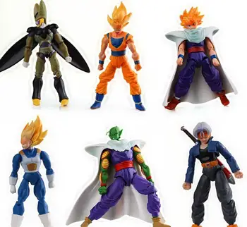 16cm 6pcs/lot Japanese anime figure dragon ball Super Saiyan action figure set collectible model toys for boys
16cm 6pcs/lot Japanese anime figure dragon ball Super Saiyan action figure set collectible model toys for boys