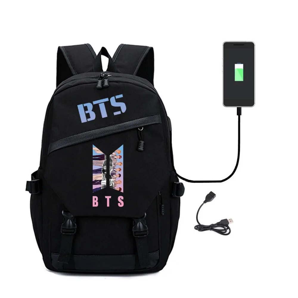 Kpop Backpack Female Love Yourself Student Backpack Women With USB Charging Port Bag For Laptop Canvas Bag Merchandise
Kpop Backpack Female Love Yourself Student Backpack Women With USB Charging Port Bag For Laptop Canvas Bag Merchandise