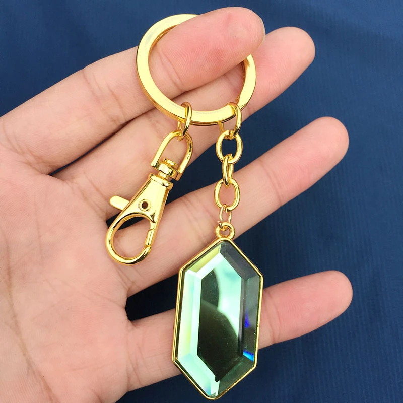 Green necklace keychain Rupees Props from Ocarina of Time Majoras Mask Wind Waker alloy pendant cosplay gift
Green necklace keychain Rupees Props from Ocarina of Time Majoras Mask Wind Waker alloy pendant cosplay gift