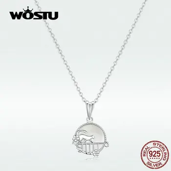 WOSTU Authentic 925 Sterling Silver Kitty Necklace Hot Sale Cat Looking For The Owner Necklace For Lover Gift DXN334
WOSTU Authentic 925 Sterling Silver Kitty Necklace Hot Sale Cat Looking For The Owner Necklace For Lover Gift DXN334
