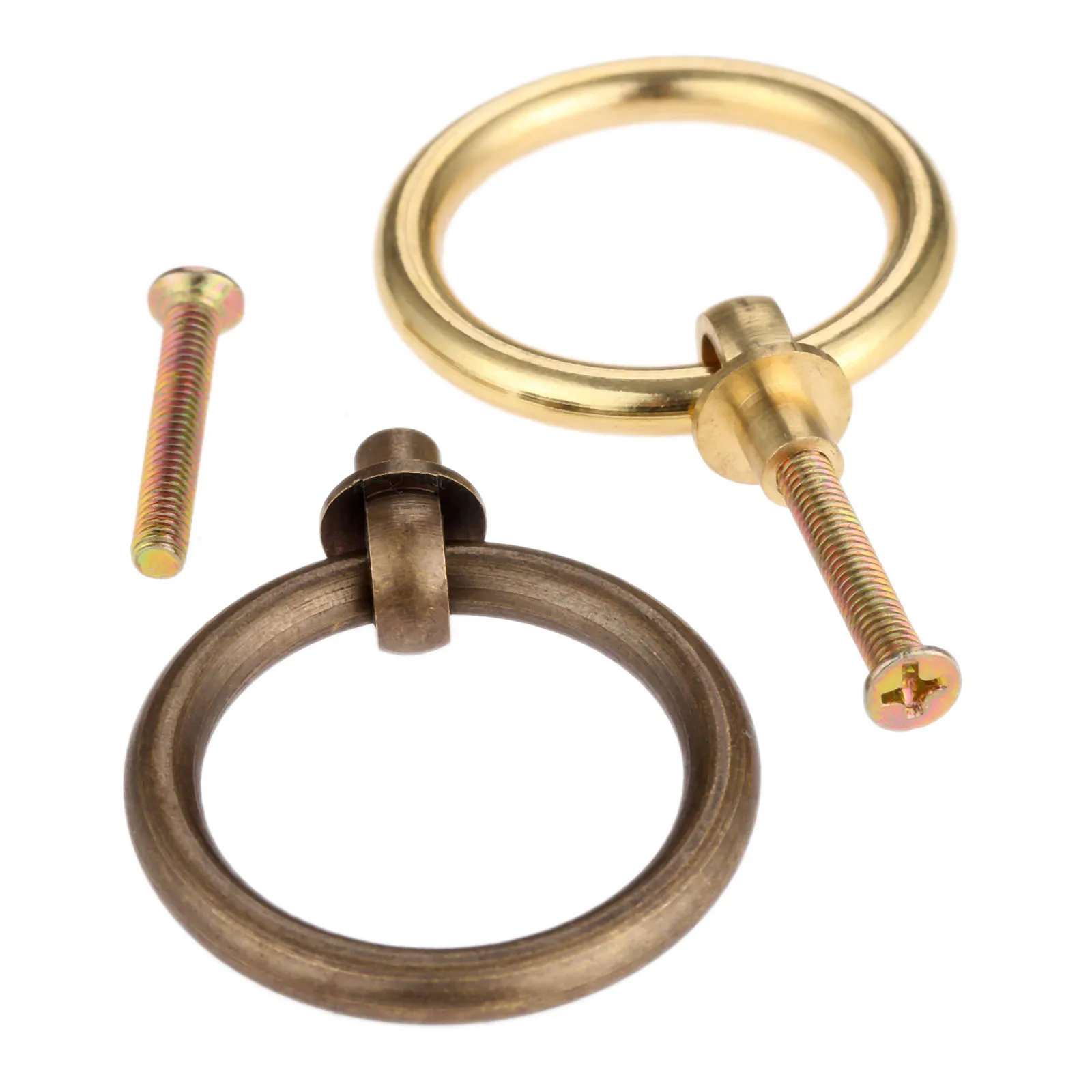 1Pc Drawer Handle Pure Copper Circle Shape Chinese Style Old Furniture Wardrobe Cabinet Door Pull Ring Dia.50mm
1Pc Drawer Handle Pure Copper Circle Shape Chinese Style Old Furniture Wardrobe Cabinet Door Pull Ring Dia.50mm