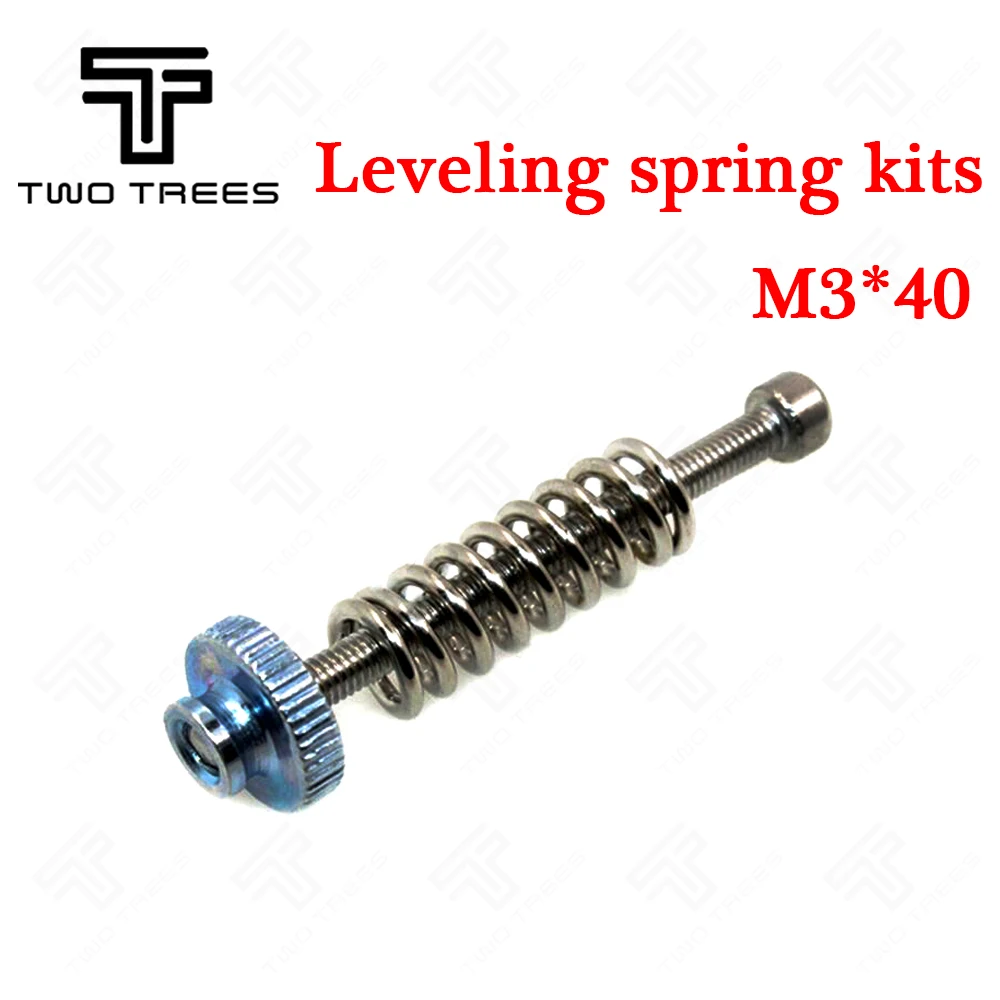 10 pcs / a lot 3D Printer Leveling components M3 screw Leveling Spring Leveling knob suite for 3d printer leveling spring
10 pcs / a lot 3D Printer Leveling components M3 screw Leveling Spring Leveling knob suite for 3d printer leveling spring