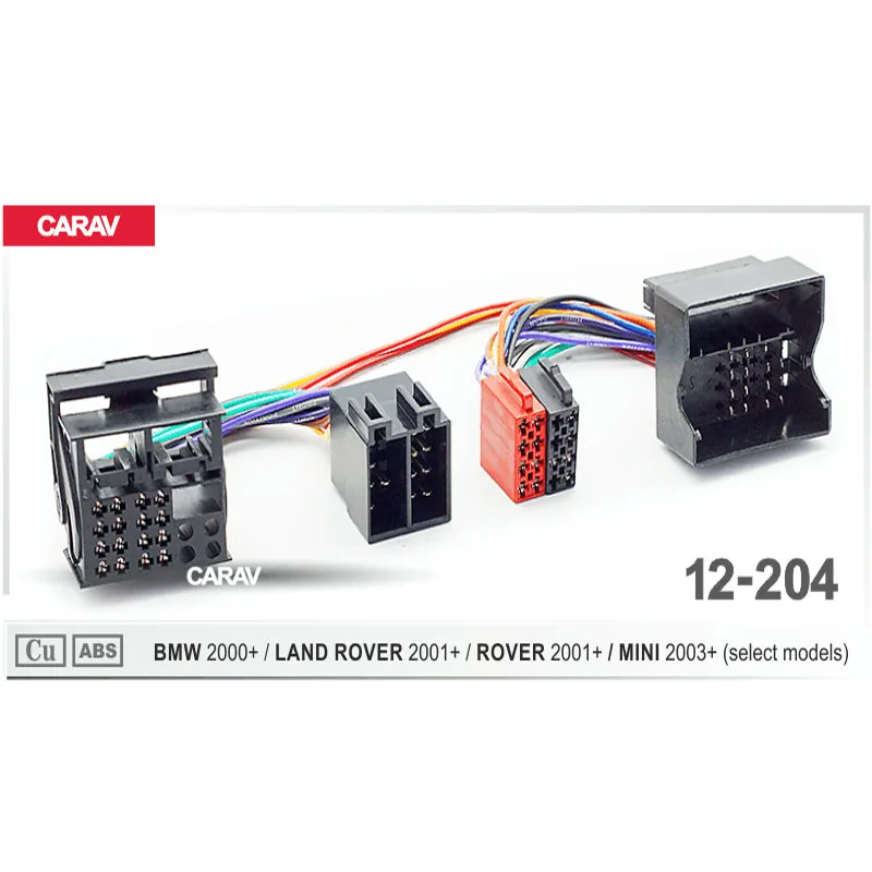 CARAV 12-204 Adapter cable ISO T-Cable for BMW for LAND ROVER for ROVER forMINI Parrot THB SOT T-Harness Adaptor ISO Wiring Lead
CARAV 12-204 Adapter cable ISO T-Cable for BMW for LAND ROVER for ROVER forMINI Parrot THB SOT T-Harness Adaptor ISO Wiring Lead