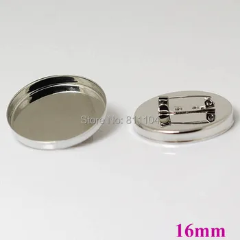 16mm New Silver Plated Brass Blank Round Deep Wall Bezel cups Tray Brooch Bases Back Pins Settings Cabochon Brooches Findings
16mm New Silver Plated Brass Blank Round Deep Wall Bezel cups Tray Brooch Bases Back Pins Settings Cabochon Brooches Findings