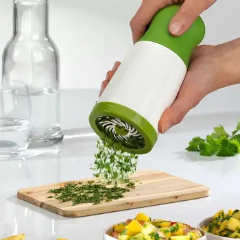 

Food Grade Portable Vegetable Garlic Ginger Coriander Chopper Food Cutter Multifunction Kitchen Cooking Herb Grinder Shredder