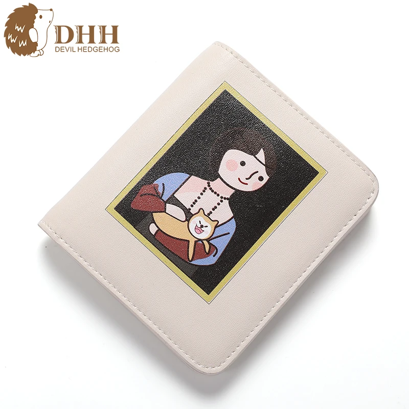 DHH Ins Simple Girl Wallet Short Retro Wallet Harajuku Wallet Two Fold Fashion Personality Female Wallet
DHH Ins Simple Girl Wallet Short Retro Wallet Harajuku Wallet Two Fold Fashion Personality Female Wallet
