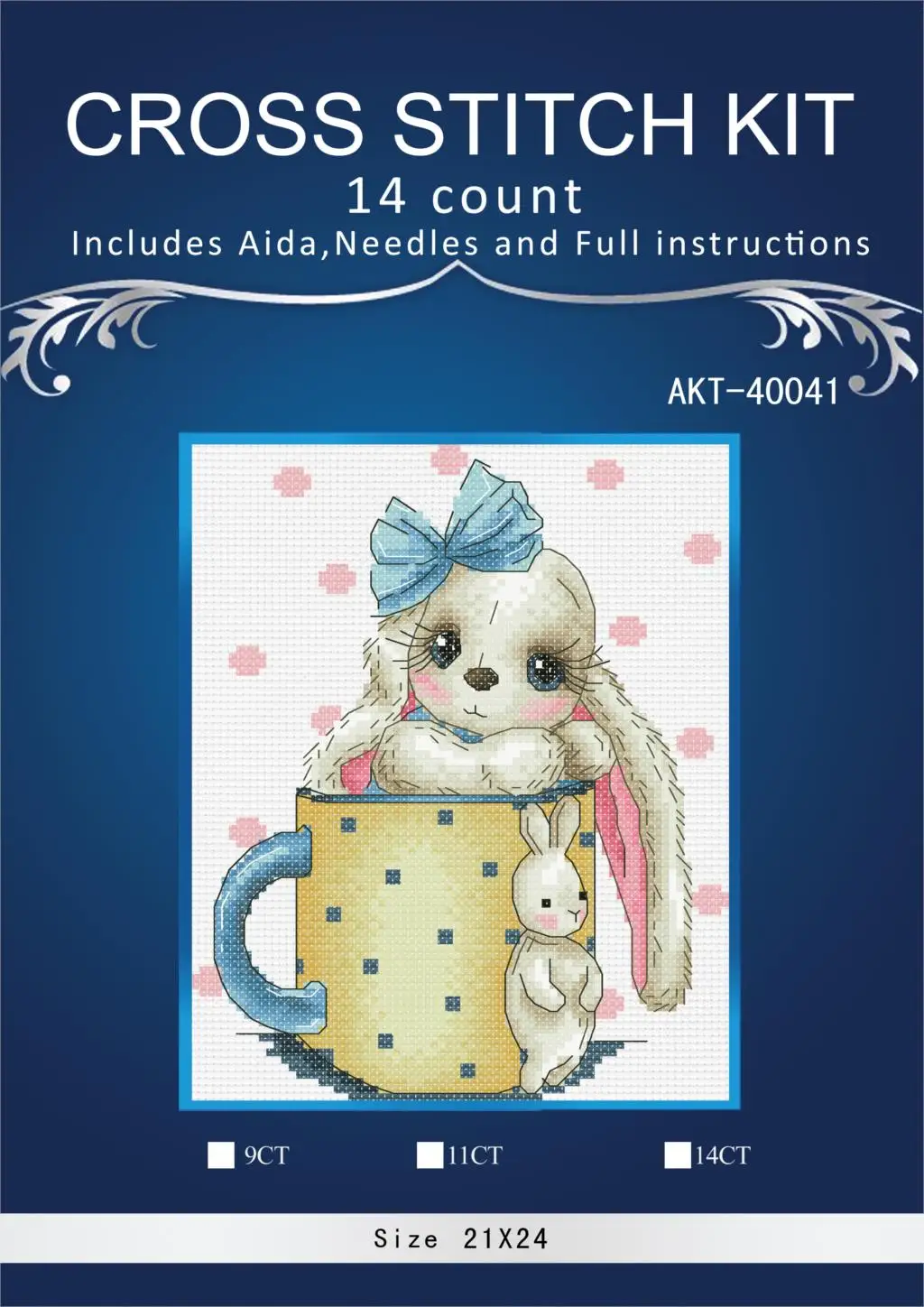 oneroom Needlework,DIY Cross Stitch,Sets For Embroidery kits,14CT&16CT,Cup of small rabbit
oneroom Needlework,DIY Cross Stitch,Sets For Embroidery kits,14CT&16CT,Cup of small rabbit