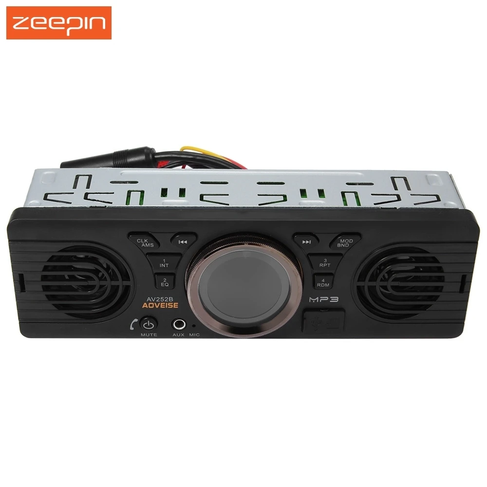 AV252B Edr Bluetooth Car In-Dash FM Stereo Radio Audio Player Mp3 Player Enhanced Data Rate Usb TF Breakpoints Id3 Play
AV252B Edr Bluetooth Car In-Dash FM Stereo Radio Audio Player Mp3 Player Enhanced Data Rate Usb TF Breakpoints Id3 Play