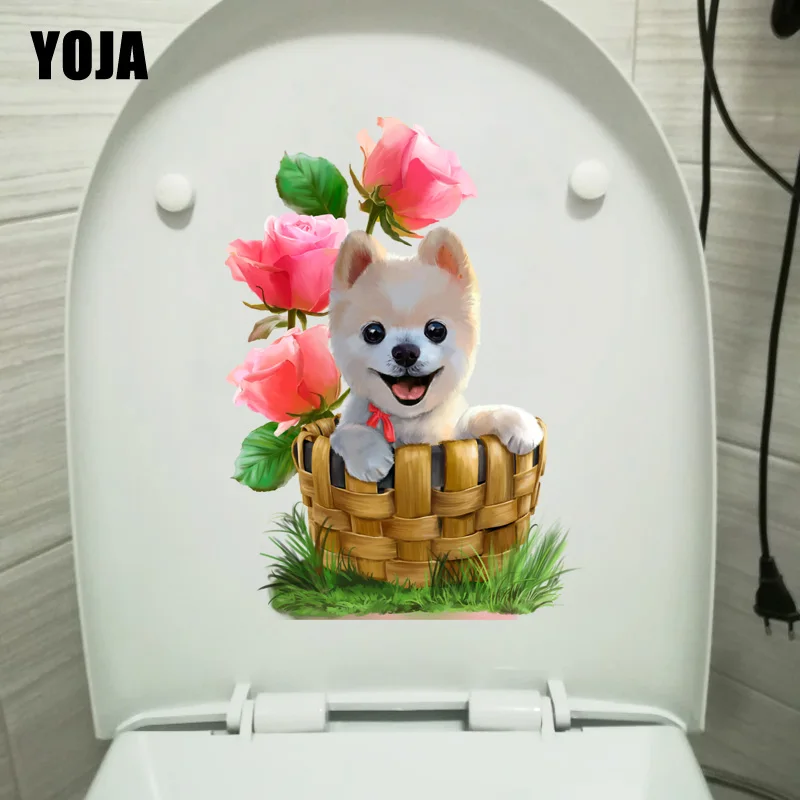 YOJA 17.8*25CM Coloured Hand-Painted Dogs Toiltte Decoration Toilet Sticker Wall Decals T1-0333
YOJA 17.8*25CM Coloured Hand-Painted Dogs Toiltte Decoration Toilet Sticker Wall Decals T1-0333