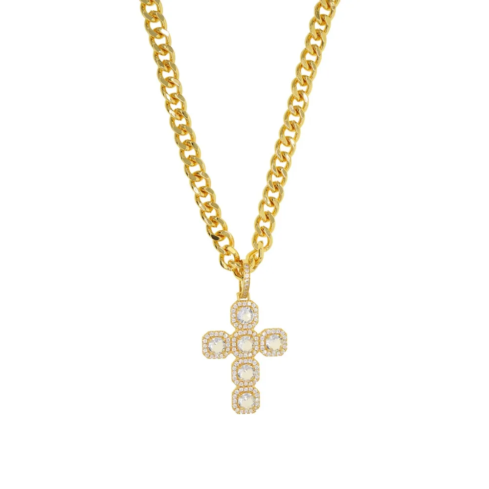iced out gold filled bling wedding engagement diamondss big cross necklace for men pave clear CZ 24" hip hop chain cool jewelry
iced out gold filled bling wedding engagement diamondss big cross necklace for men pave clear CZ 24" hip hop chain cool jewelry