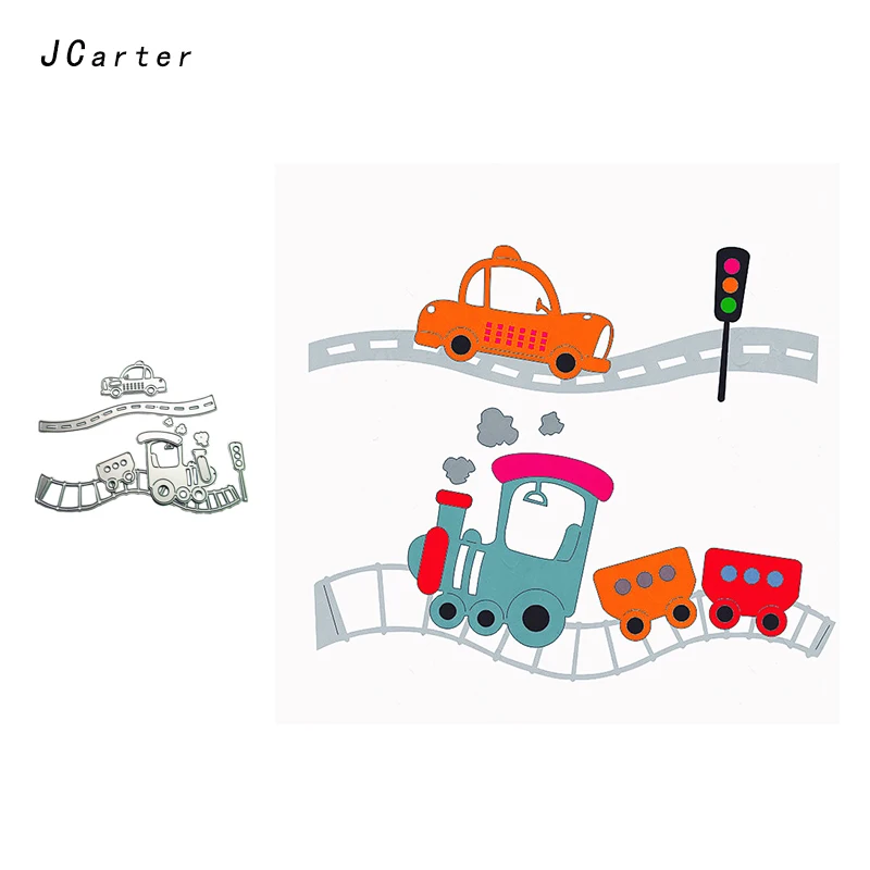 JC Large Metal Cutting Dies Craft Cut Die Stencil Car Train Track Traffic Scrapbook DIY Handmade Album Paper Decor Dies 2019
JC Large Metal Cutting Dies Craft Cut Die Stencil Car Train Track Traffic Scrapbook DIY Handmade Album Paper Decor Dies 2019