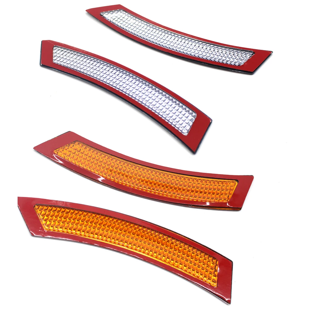 2PcsCar Reflective Strips Front Bumper Reflector Side Warning Light Cover For BMW E92/E93 3-Series For Coupe/Convertible
2PcsCar Reflective Strips Front Bumper Reflector Side Warning Light Cover For BMW E92/E93 3-Series For Coupe/Convertible