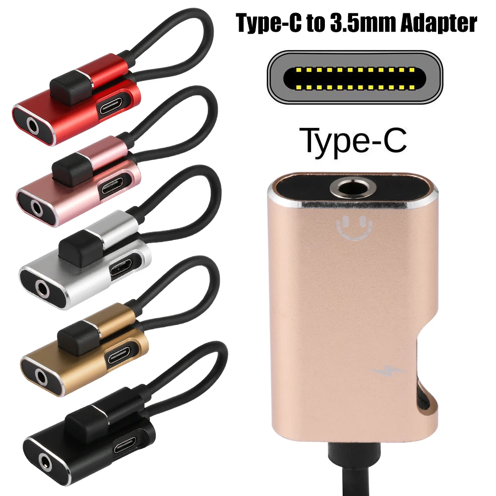 New Type-C USB C to 3.5mm Fast AUX Audio Converter Charging Cable Headphone Splitter Adapter Cable Connector Phone Accessories
New Type-C USB C to 3.5mm Fast AUX Audio Converter Charging Cable Headphone Splitter Adapter Cable Connector Phone Accessories