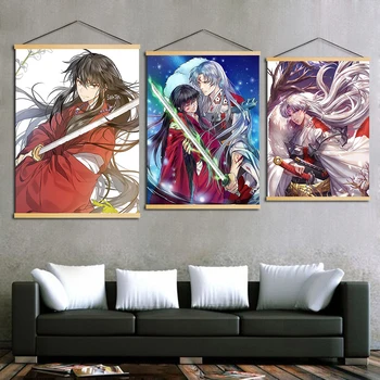 Home Decoration Modern Canvas Comic Pop InuYasha Wall Artwork Hanging Painting Posters Printed Solid Wood Scroll For Background
Home Decoration Modern Canvas Comic Pop InuYasha Wall Artwork Hanging Painting Posters Printed Solid Wood Scroll For Background