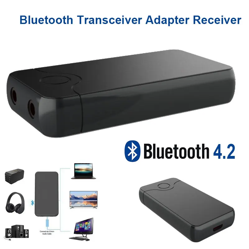 Bluetooth Transmitter Receiver A2DP 3.5mm Audio Stereo Double Lossless Audio Format Support AUX OUT Bluetooth Adapter
Bluetooth Transmitter Receiver A2DP 3.5mm Audio Stereo Double Lossless Audio Format Support AUX OUT Bluetooth Adapter