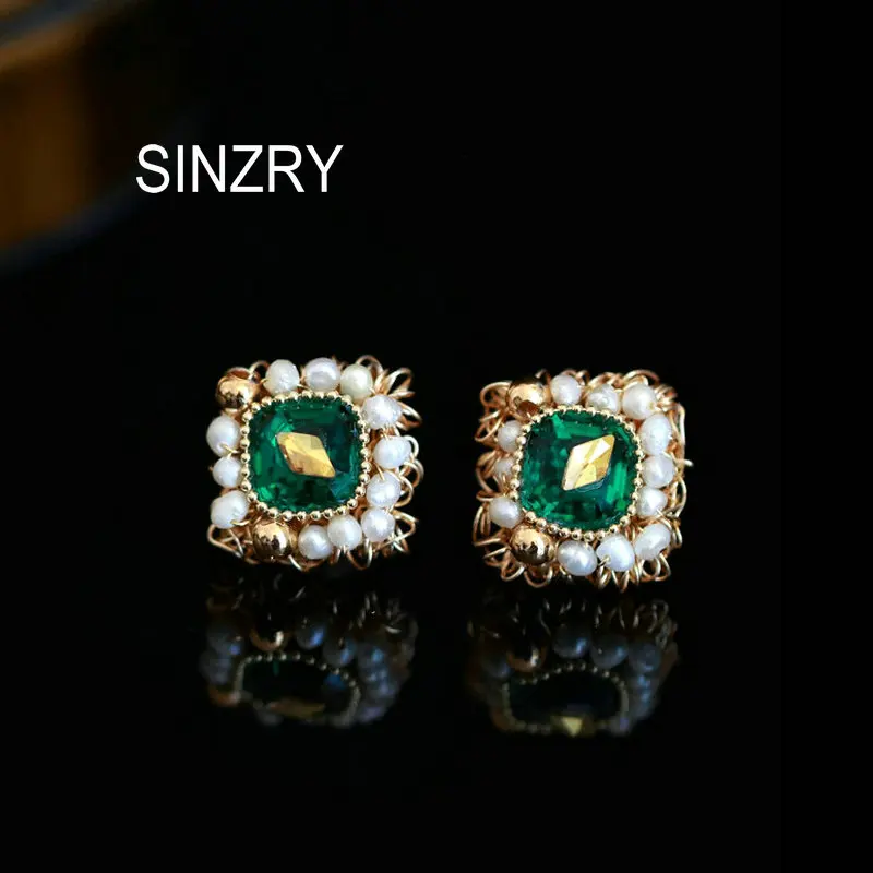 SINZRY orignal handmade Natural FreshWater Pearl coiling vintage Earrings lady personality Earring fashion costume jewelry
SINZRY orignal handmade Natural FreshWater Pearl coiling vintage Earrings lady personality Earring fashion costume jewelry