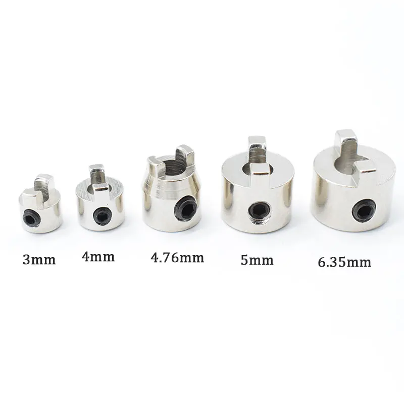 Rc Boat Spare Parts 2Pcs Metal Drive Dog Propeller Crutch 3/4/4.76/5/6.35mm Paddle fork For Model Brushless Electric Boat
Rc Boat Spare Parts 2Pcs Metal Drive Dog Propeller Crutch 3/4/4.76/5/6.35mm Paddle fork For Model Brushless Electric Boat