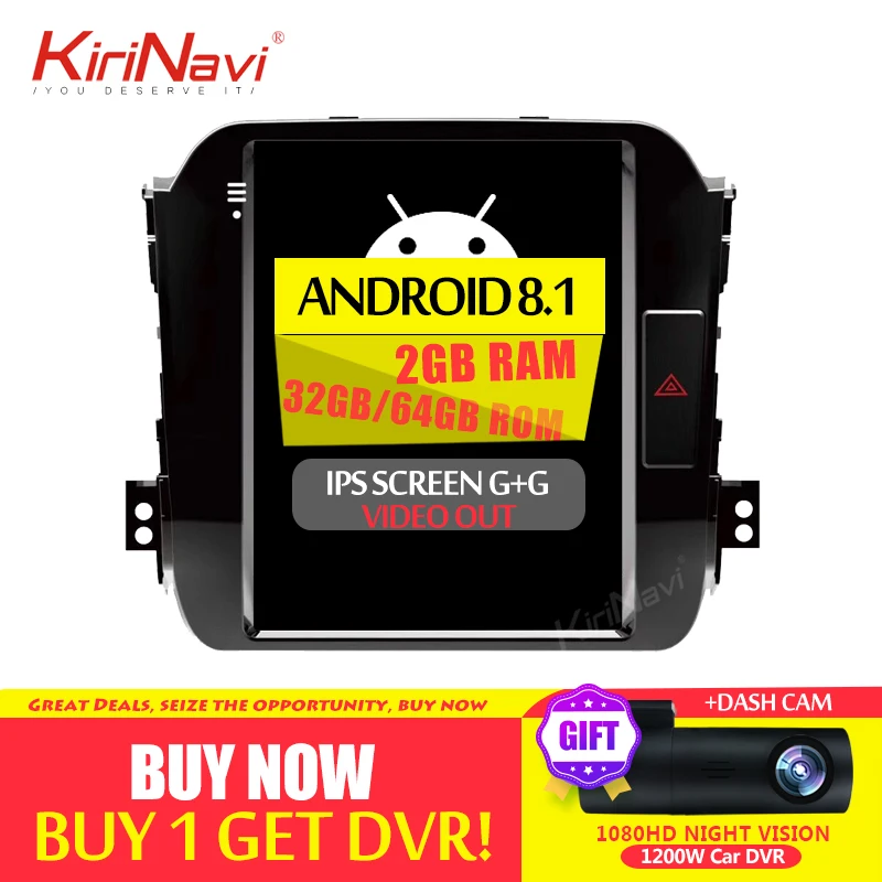 KiriNavi Vertical Screen Tesla Style 10.4 Inch Android 8.1 Car GPS Navigation 4+64G Player For Kia Sportage Car Radio 2010-2015
KiriNavi Vertical Screen Tesla Style 10.4 Inch Android 8.1 Car GPS Navigation 4+64G Player For Kia Sportage Car Radio 2010-2015