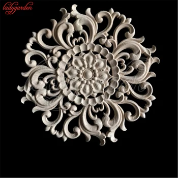 Floral Wood Carved Decal Corner Appliques Frame Wall Furniture Woodcarving Decorative Wooden Figurines Crafts Home Decor
Floral Wood Carved Decal Corner Appliques Frame Wall Furniture Woodcarving Decorative Wooden Figurines Crafts Home Decor