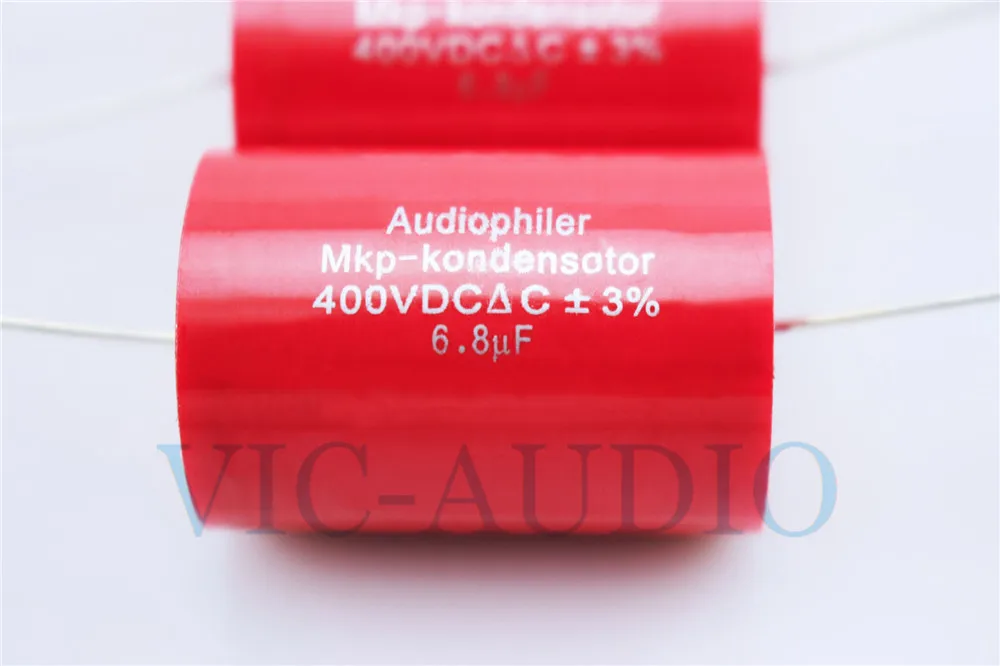 2PCS Audiophiler MKP Kondensotor 400VDC 6.8uf 3% Audio Capacitor Amplifier HIFI Frequency Divider Capacitance Free Shipping
2PCS Audiophiler MKP Kondensotor 400VDC 6.8uf 3% Audio Capacitor Amplifier HIFI Frequency Divider Capacitance Free Shipping