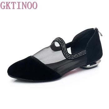 GKTINOO Genuine Leather Shoes Woman Loafers Summer Cut-Outs Flats Moccasins Breathable Mesh Ladies Sandals Footwear Flat Shoes
GKTINOO Genuine Leather Shoes Woman Loafers Summer Cut-Outs Flats Moccasins Breathable Mesh Ladies Sandals Footwear Flat Shoes